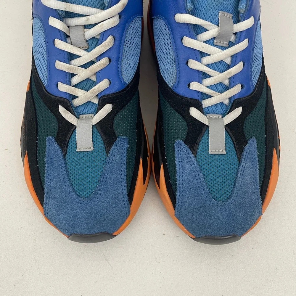Adidas Yeezy Boost 700 Bright Blue GZ0541 Blue/Orange Men's Size 7.5 NO BOX